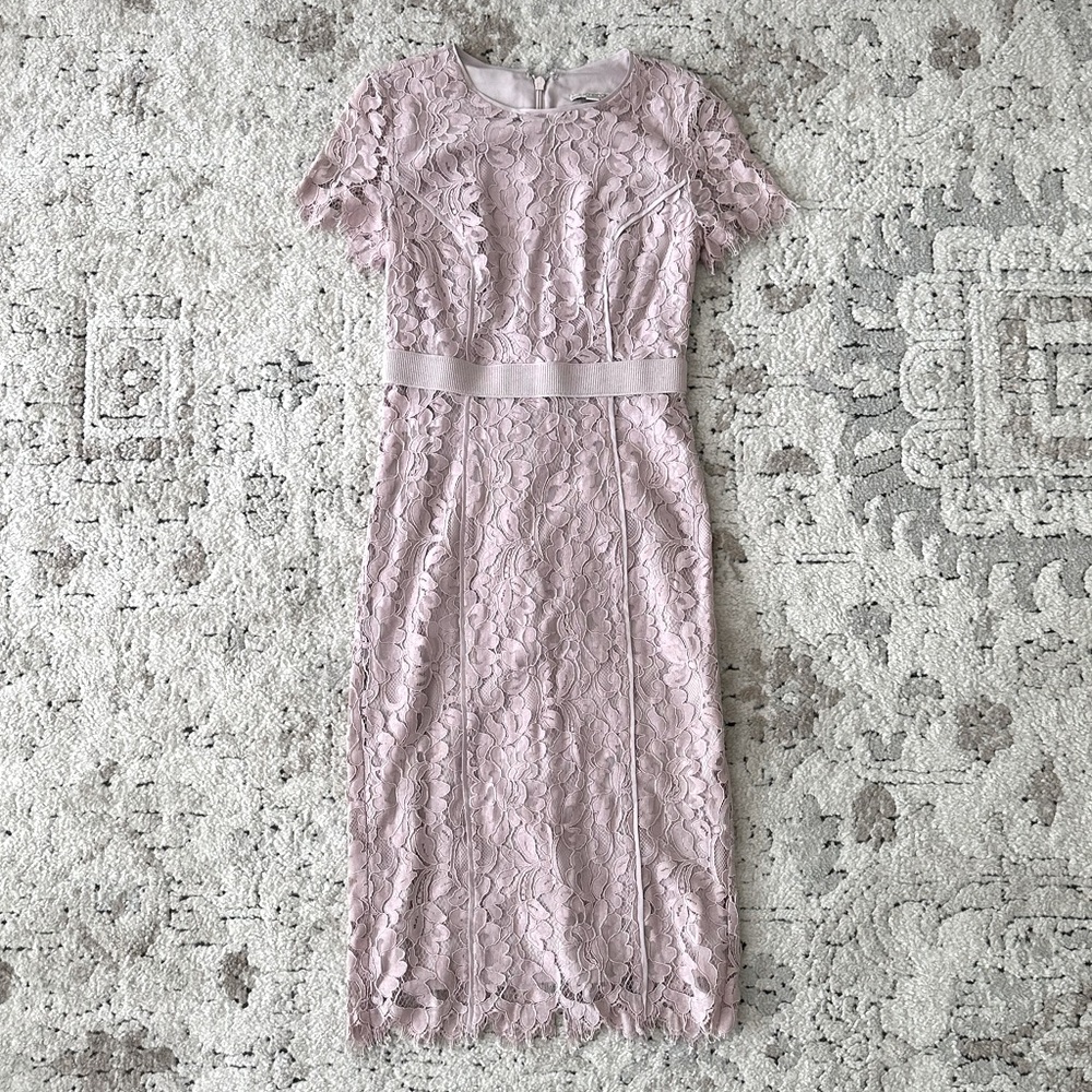 New York and Company Lilac lace dress